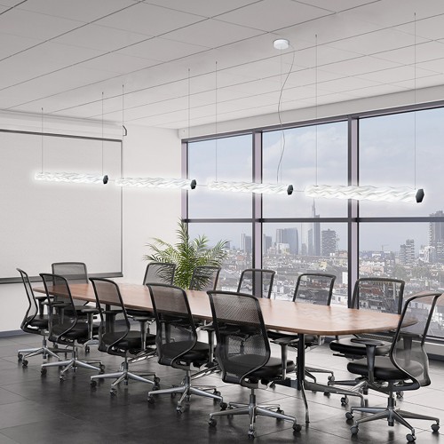 Corp de iluminat Slamp, lustra Hugo Architectural System